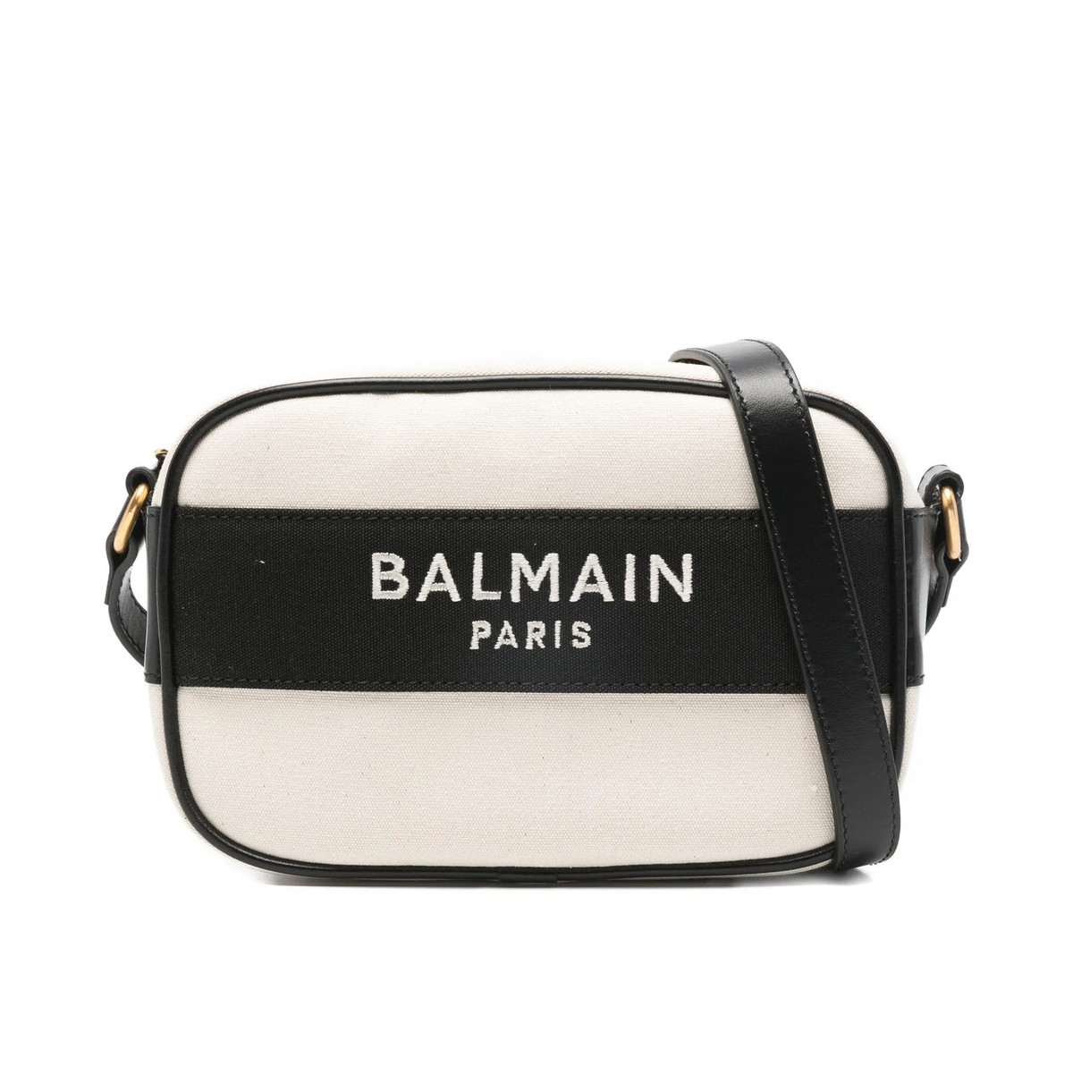 BALMAIN shoulder bag featuring contrast color block design available at Lestyle Boutique Melbourne