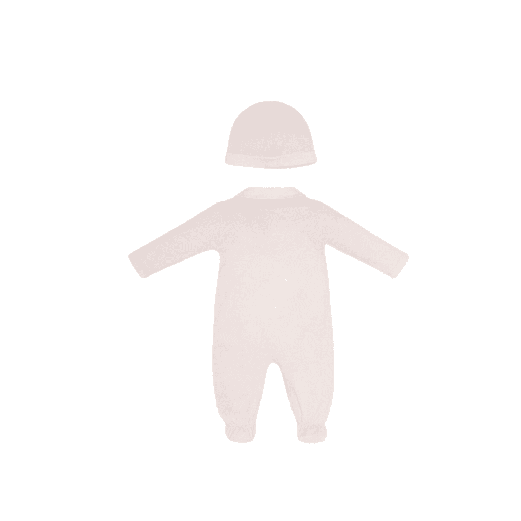 Fendi baby romper set in rose pink with premium materials and expert craftsmanship, available at Lestyle Boutique Melbourne