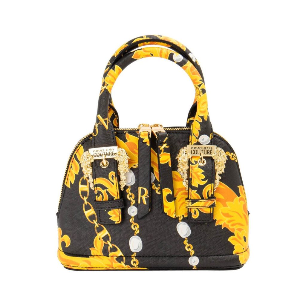 Versace Jeans Couture handbag with zip closure and adjustable strap, available at Lestyle Boutique Melbourne