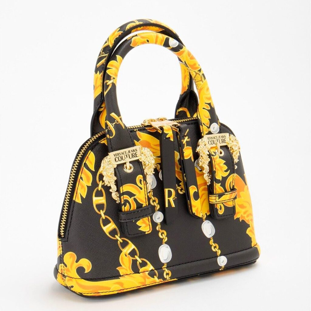 Versace Jeans Couture handbag with zip closure and adjustable strap, available at Lestyle Boutique Melbourne