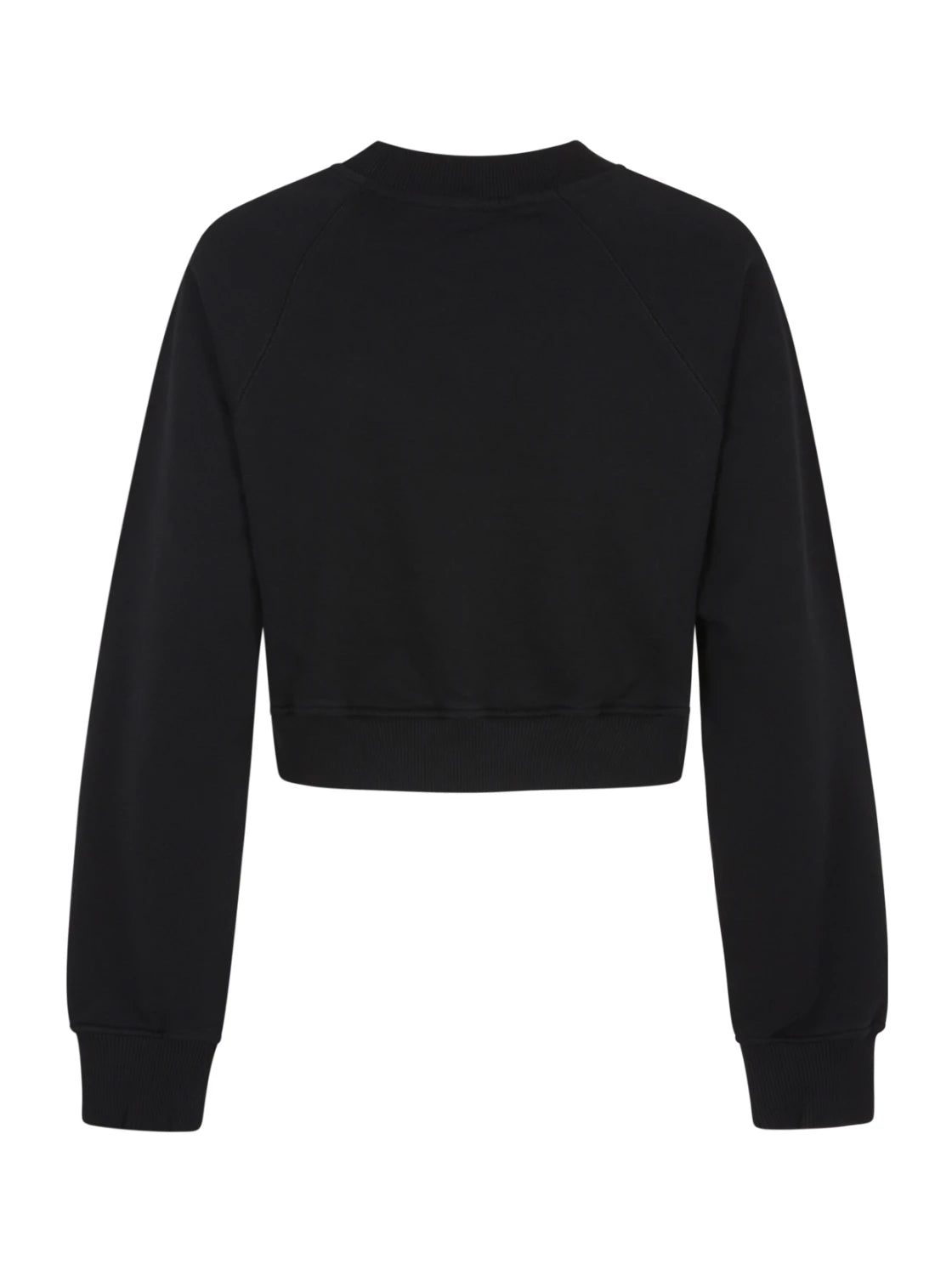 Casablanca Pearl Diamond Patch Cropped Sweatshirt featuring pearl diamond patch available at Lestyle Boutique Melbourne
