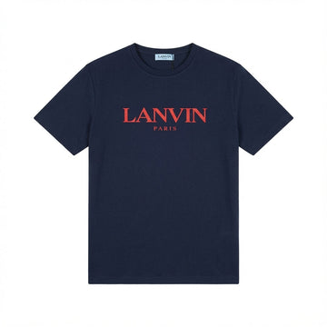 Lanvin T-shirt featuring red logo print available at Lestyle Boutique Melbourne