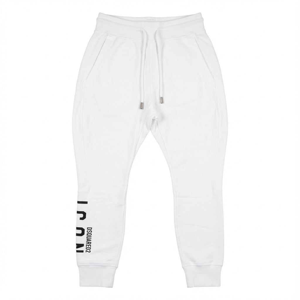 DSQUARED2 pants featuring logo print and drawstring waist available at Lestyle Boutique Melbourne