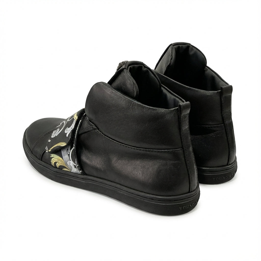 Versace kids sneakers featuring decorative strap available at Lestyle Boutique Melbourne