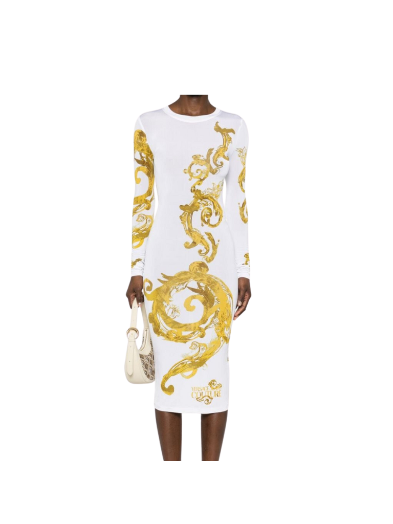 VERSACE JEANS COUTURE MIDI DRESS 