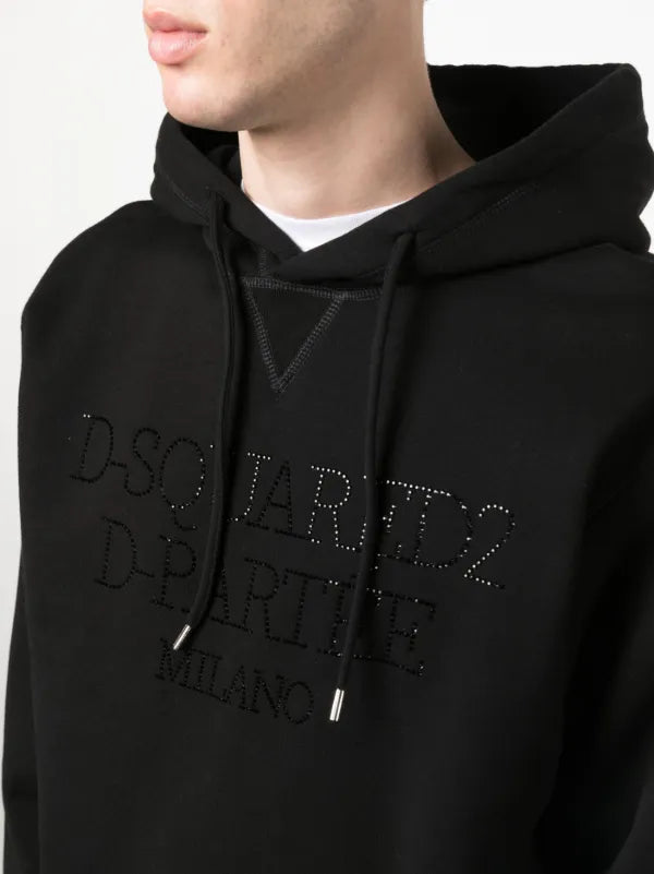 DSQUARED2 hoodie with logo detail on chest available at Lestyle Boutique Melbourne