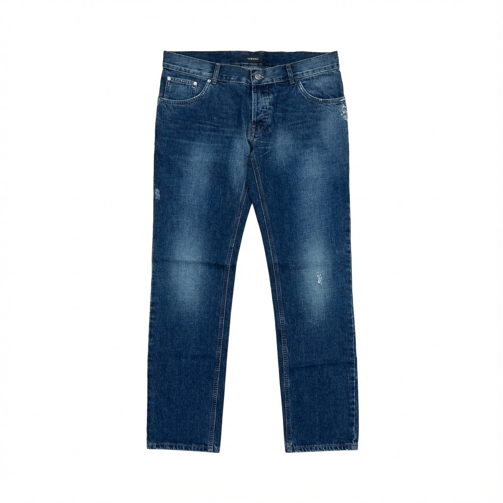 Versace jeans with slight distressing available at Lestyle Boutique Melbourne