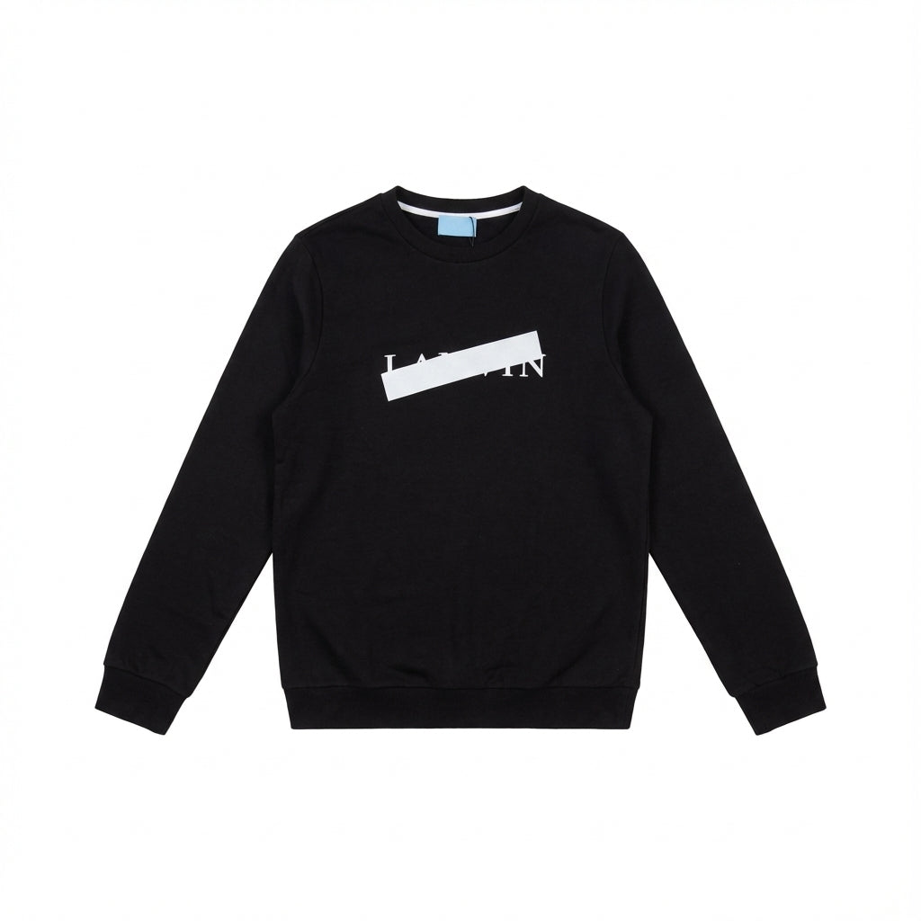 Lanvin sweatshirt featuring a white logo stripe across the chest available at Lestyle Boutique Melbourne