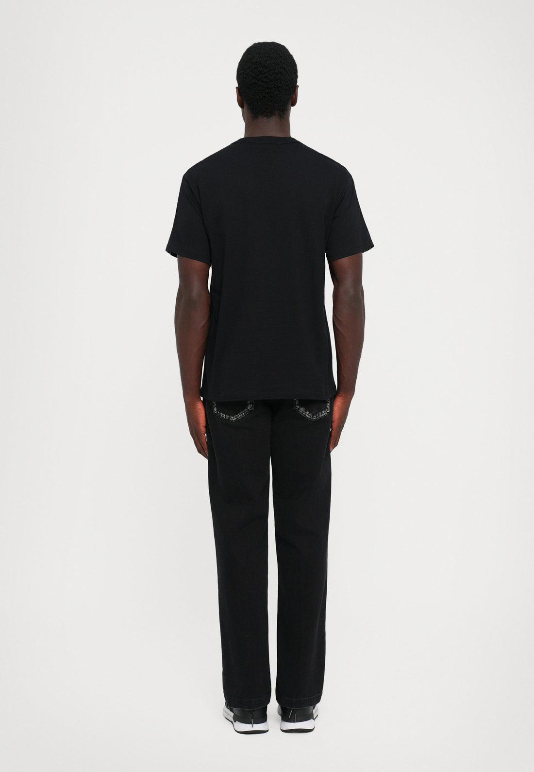Versace Jeans Couture logo tape print T-shirt featuring logo tape available at Lestyle Boutique Melbourne