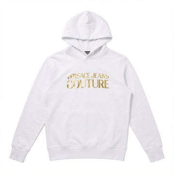 Versace Jeans Couture hoodie featuring gold foil logo available at Lestyle Boutique Melbourne