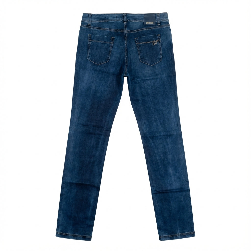 Just Cavalli Jeans featuring classic blue denim available at Lestyle Boutique Melbourne