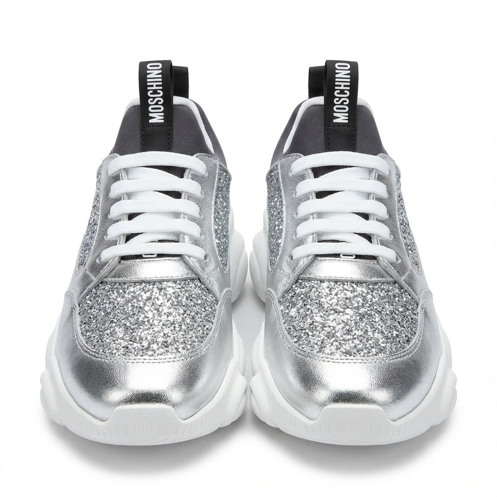 MOSCHINO SNEAKERS featuring glitter details available at Lestyle Boutique Melbourne