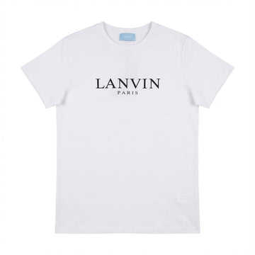 LANVIN T-shirt featuring logo print available at Lestyle Boutique Melbourne