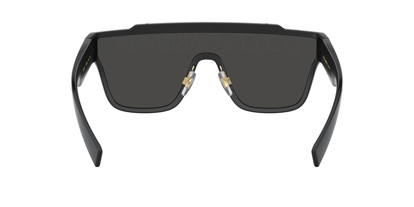 Dolce & Gabbana sunglasses with bold D-frame shape and gold-tone metal inlay, available at Lestyle Boutique Melbourne