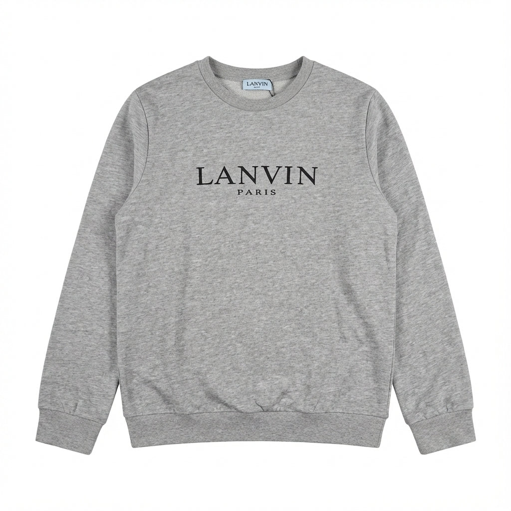 Lanvin sweatshirt featuring logo on chest available at Lestyle Boutique Melbourne