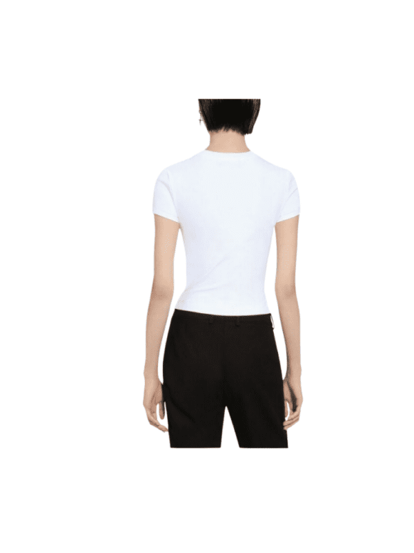 Dolce & Gabbana T-Shirt with logo print, crafted from cotton blend, available at Lestyle Boutique Melbourne