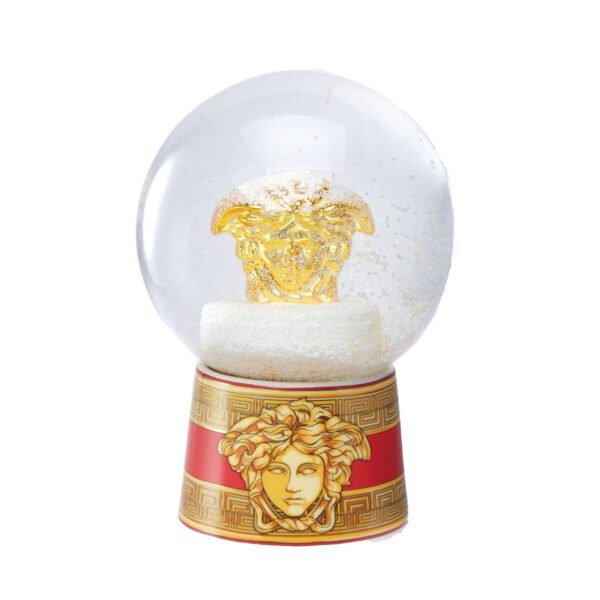VERSACE GLASS SPHERE featuring Medusa emblem available at Lestyle Boutique Melbourne