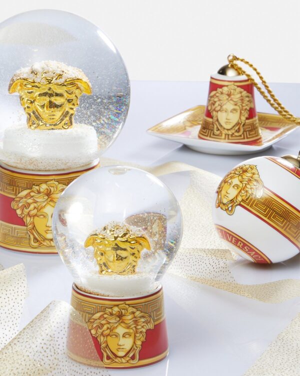 Versace glass sphere featuring snow effect available at Lestyle Boutique Melbourne