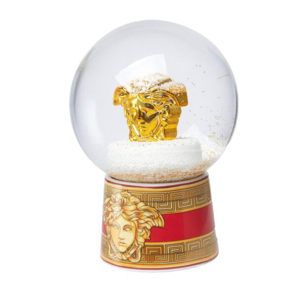 VERSACE GLASS SPHERE featuring Medusa emblem available at Lestyle Boutique Melbourne