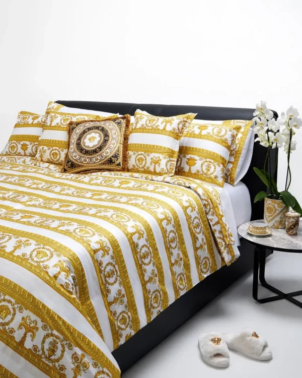 VERSACE PILLOW CASES featuring I Love Baroque cotton available at Lestyle Boutique Melbourne