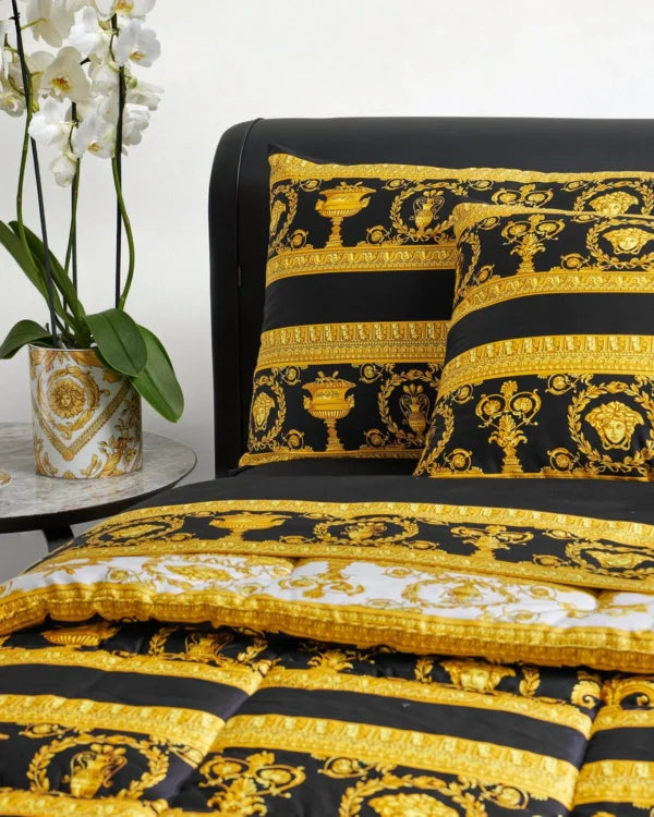 VERSACE PILLOW CASES featuring I Love Baroque Cotton available at Lestyle Boutique Melbourne
