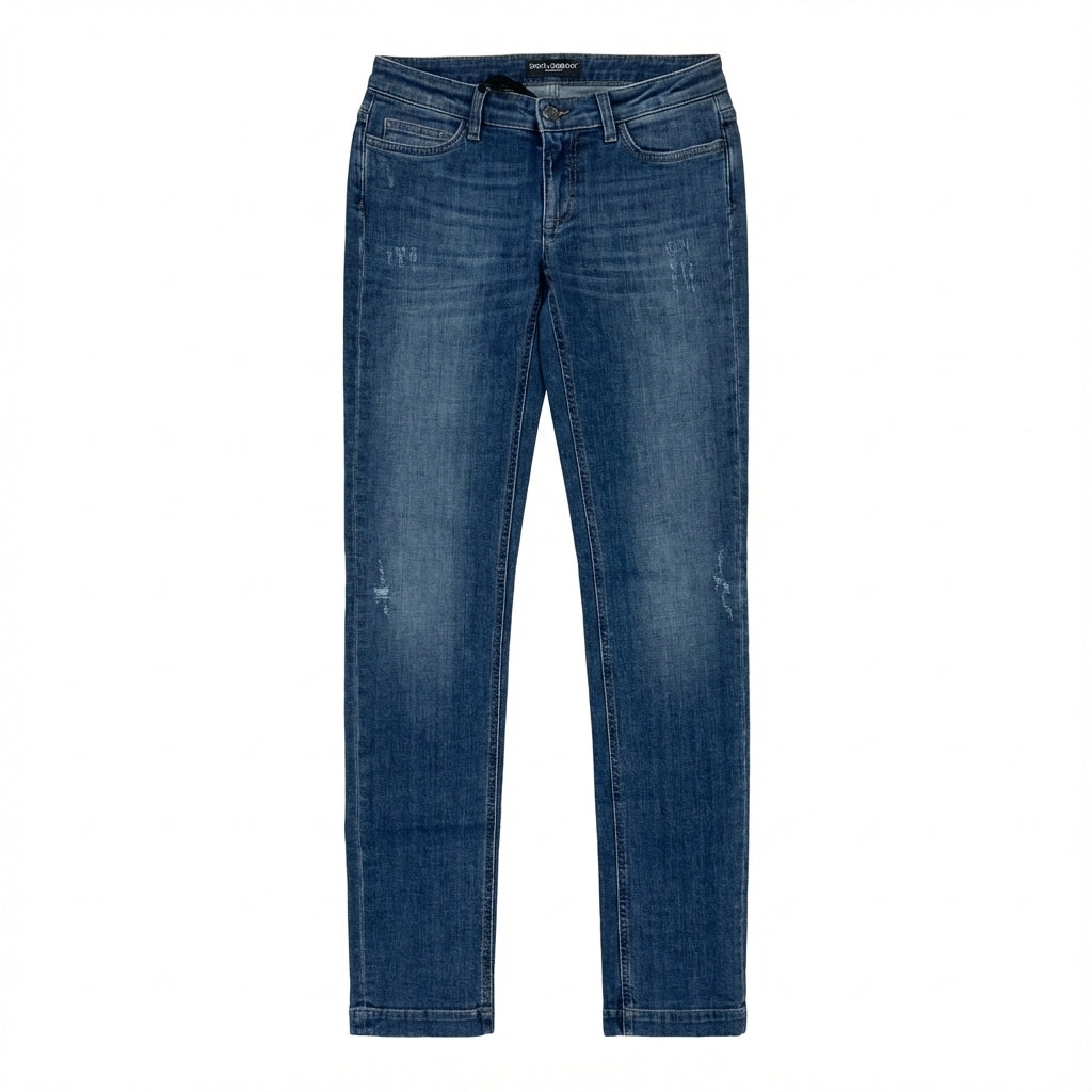 Dolce & Gabbana jeans featuring distressed detailing available at Lestyle Boutique Melbourne