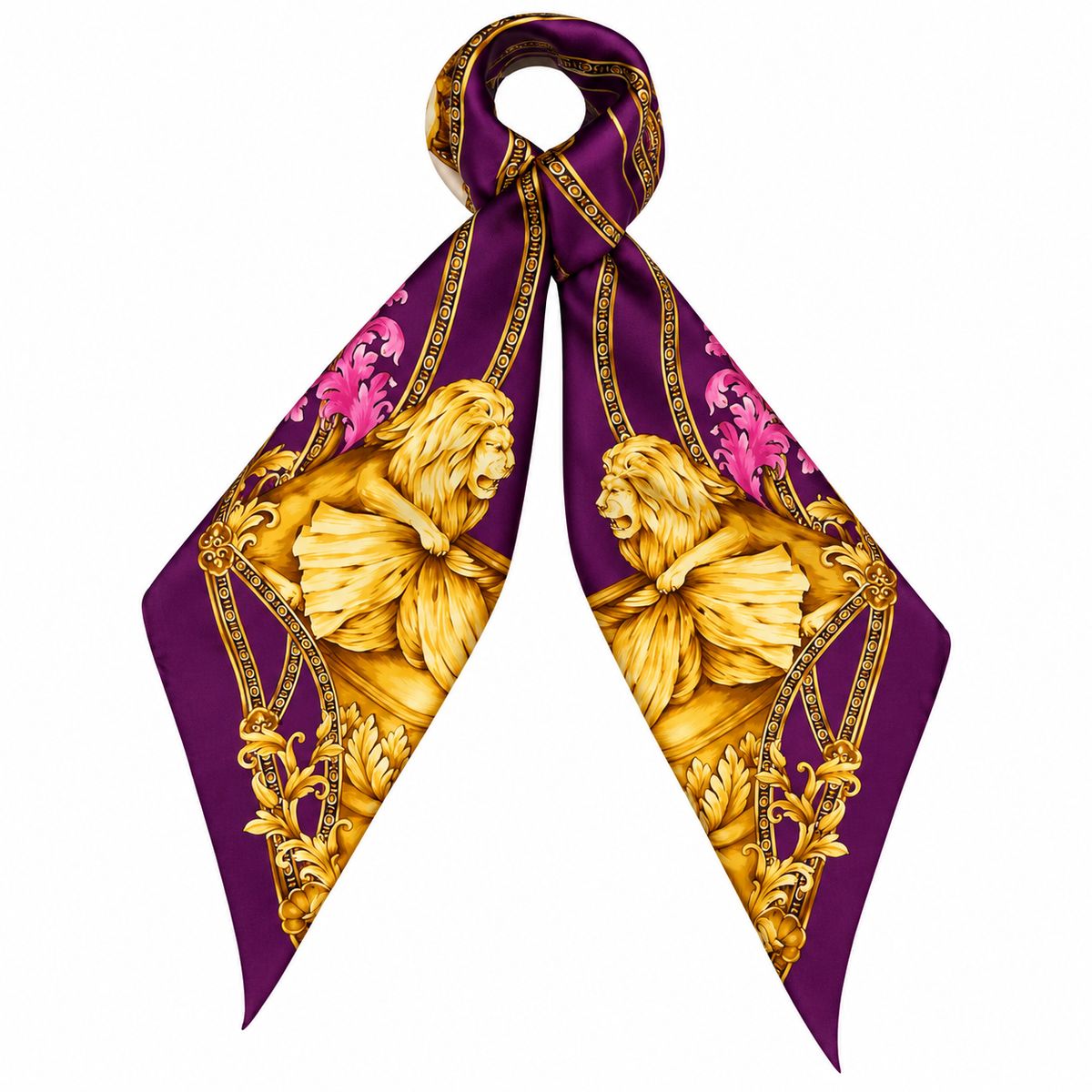 VERSACE SILK SCARF