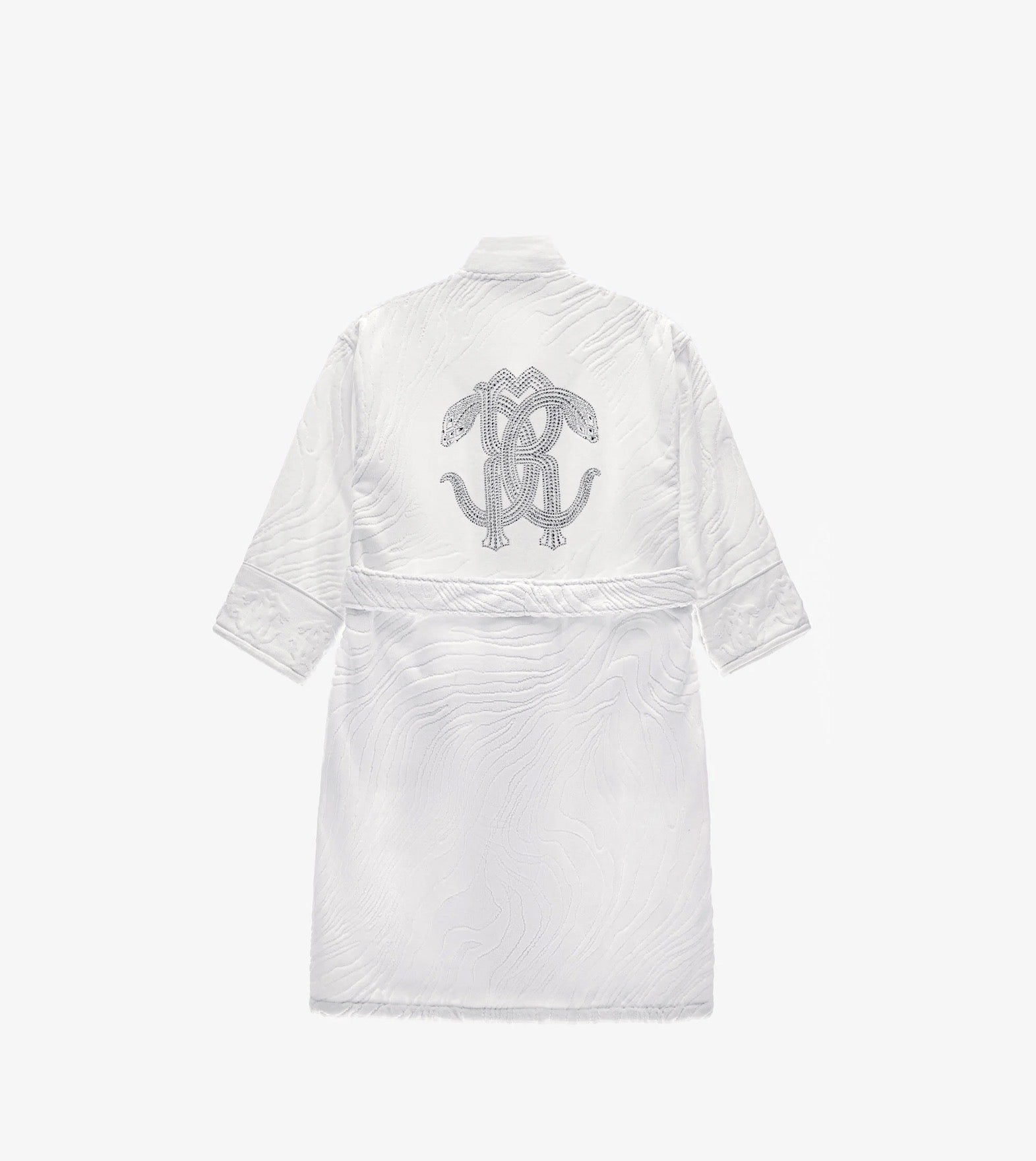ROBERTO CAVALLI bathrobe featuring quilted texture available at Lestyle Boutique Melbourne