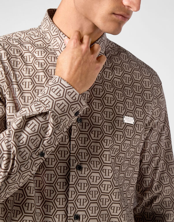 PHILIPP PLEIN SHIRT featuring Sugar Daddy Monogram available at Lestyle Boutique Melbourne