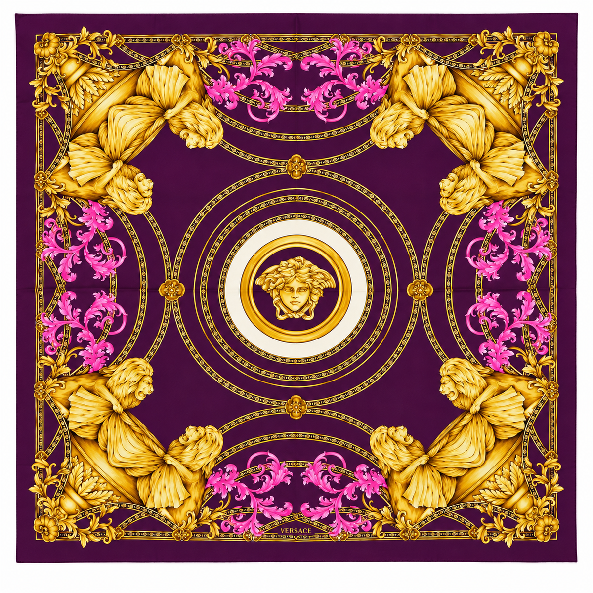 VERSACE SILK SCARF