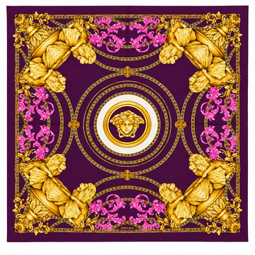 VERSACE SILK SCARF