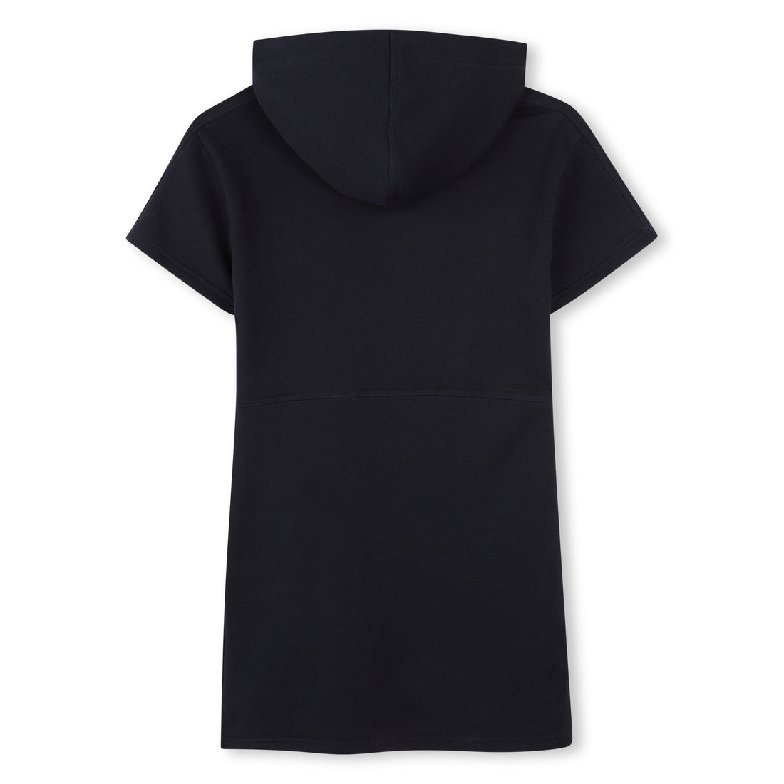 Chloe kids hoodie dress navy with hood and front pocket, available at Lestyle Boutique Melbourne