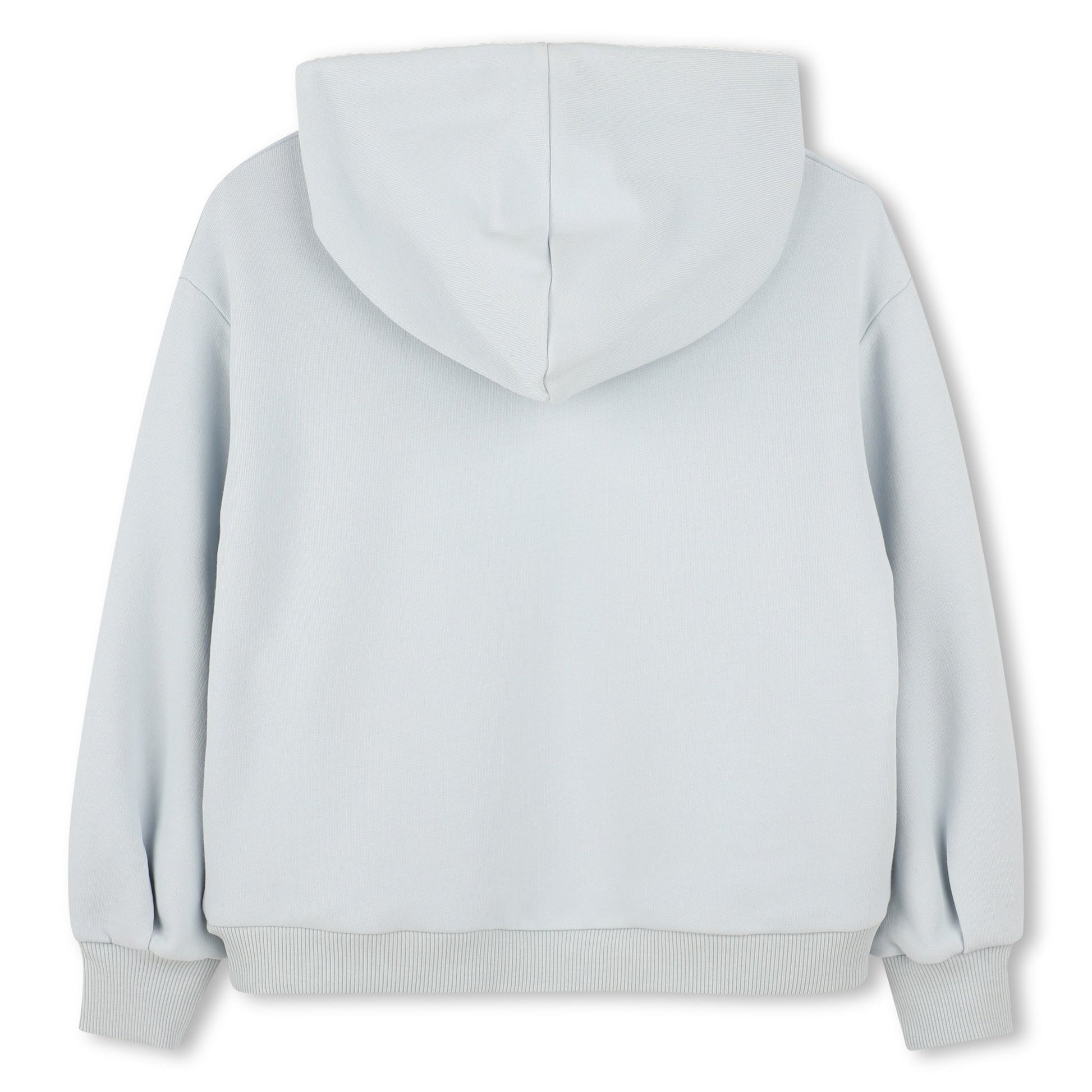 Chloé kids cropped hoodie featuring embroidered monogram available at Lestyle Boutique Melbourne