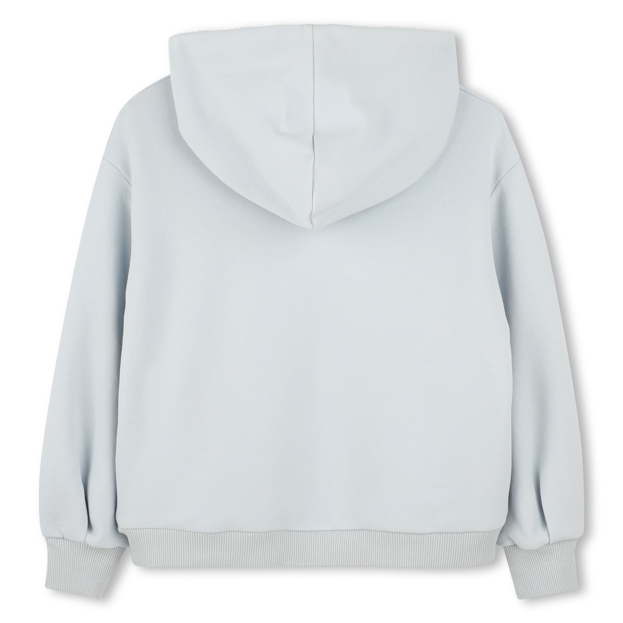 Chloé kids cropped hoodie featuring embroidered monogram available at Lestyle Boutique Melbourne