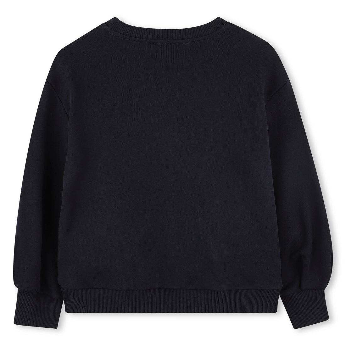Chloé kids cropped fleece sweatshirt featuring a relaxed fit available at Lestyle Boutique Melbourne