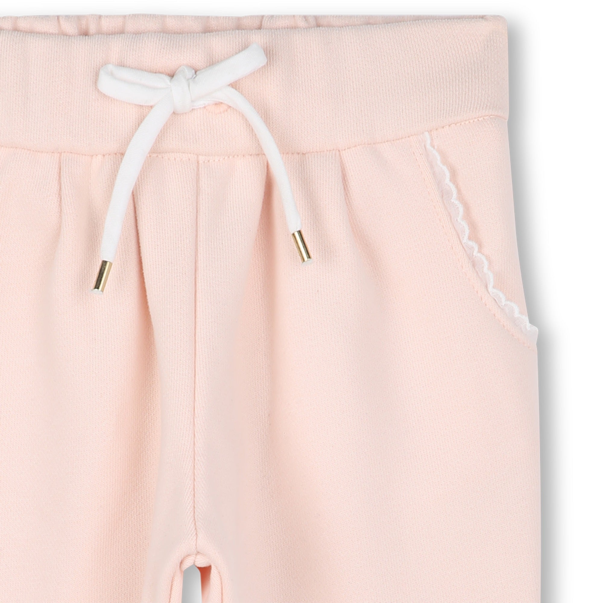 Chloé Kids Pants featuring a drawstring waistband available at Lestyle Boutique Melbourne