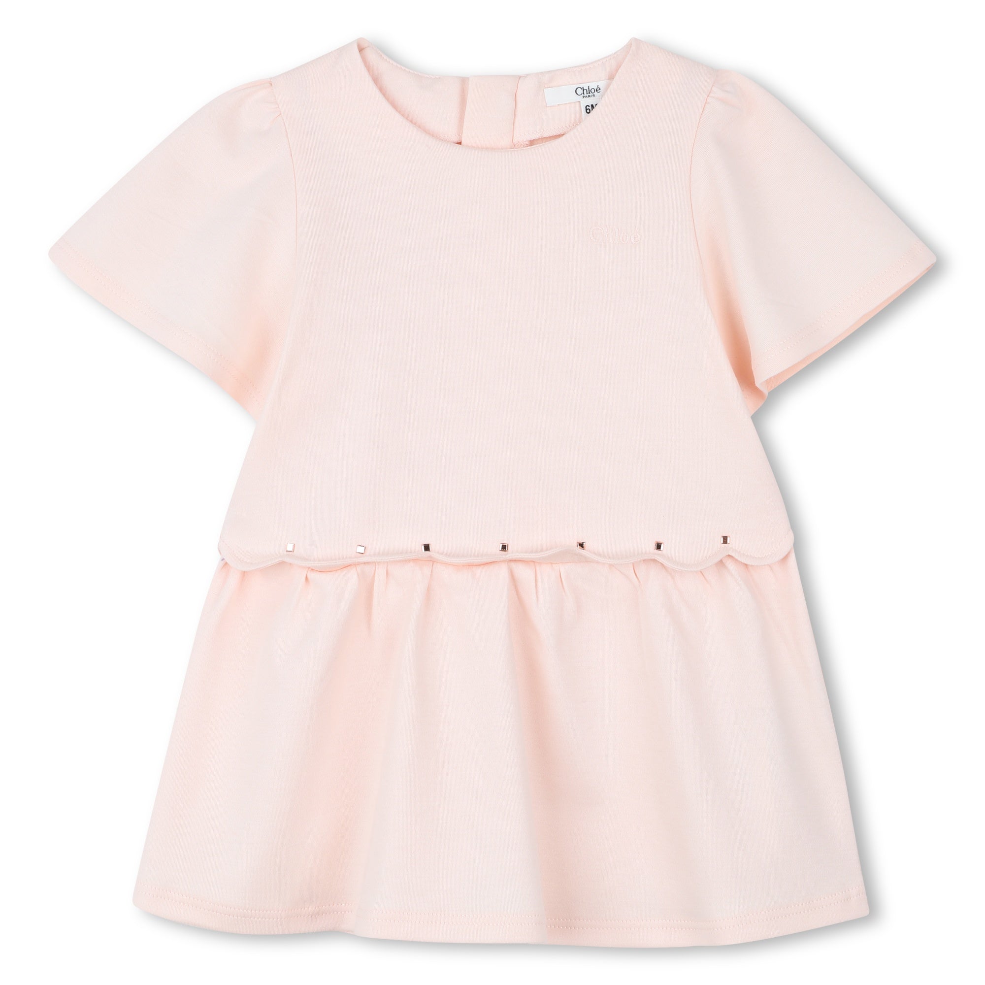 Chloé Kids Dress featuring a soft pink tone available at Lestyle Boutique Melbourne