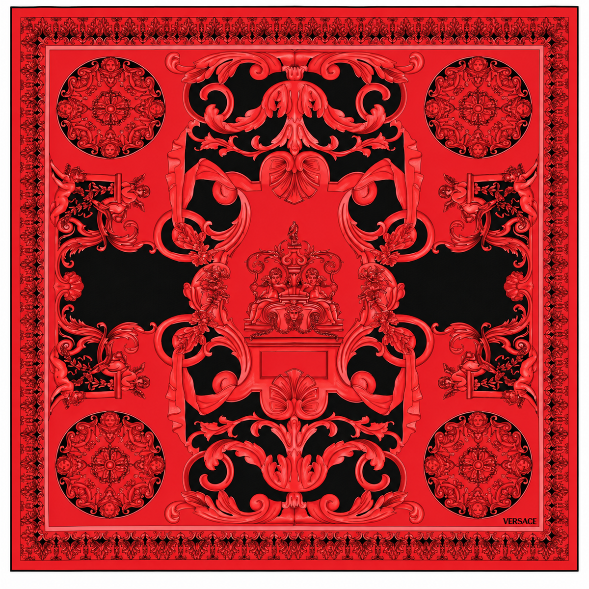 Khăn lụa Versace