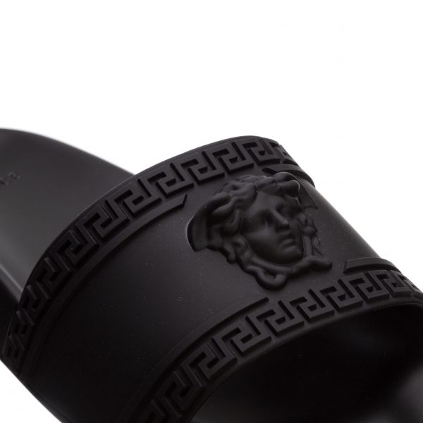 VERSACE SLIDES featuring Medusa motif strap available at Lestyle Boutique Melbourne