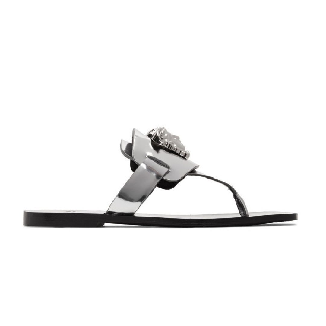 VERSACE FLAT THONG SANDALS