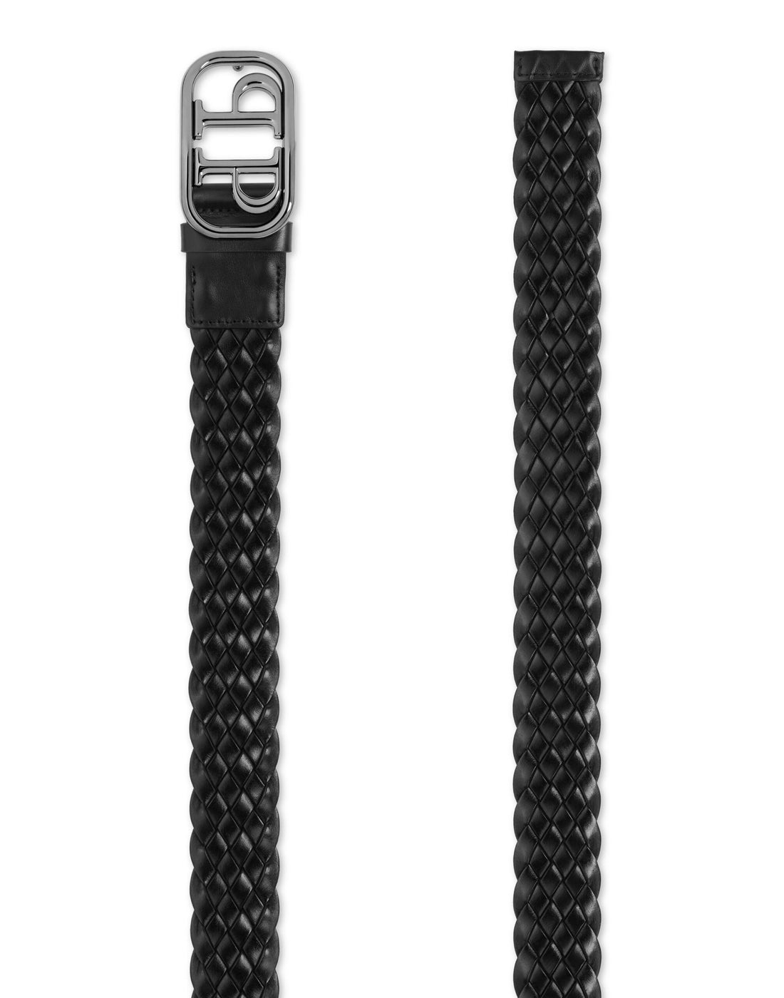 PHILIPP PLEIN belt featuring logo buckle available at Lestyle Boutique Melbourne