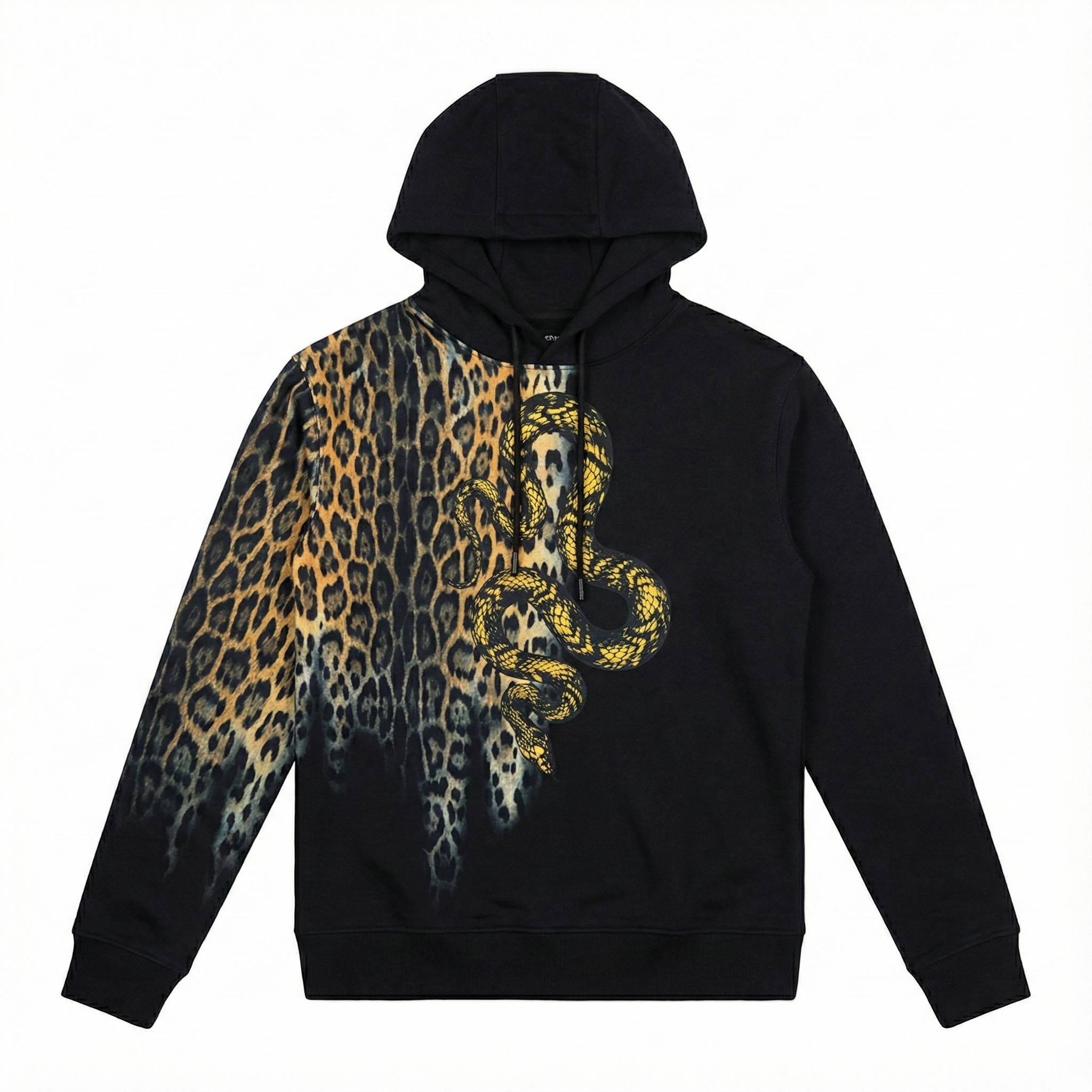 Roberto Cavalli Hoodie featuring leopard print design available at Lestyle Boutique Melbourne