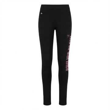 Philipp Plein kids leggings featuring rhinestone lettering available at Lestyle Boutique Melbourne