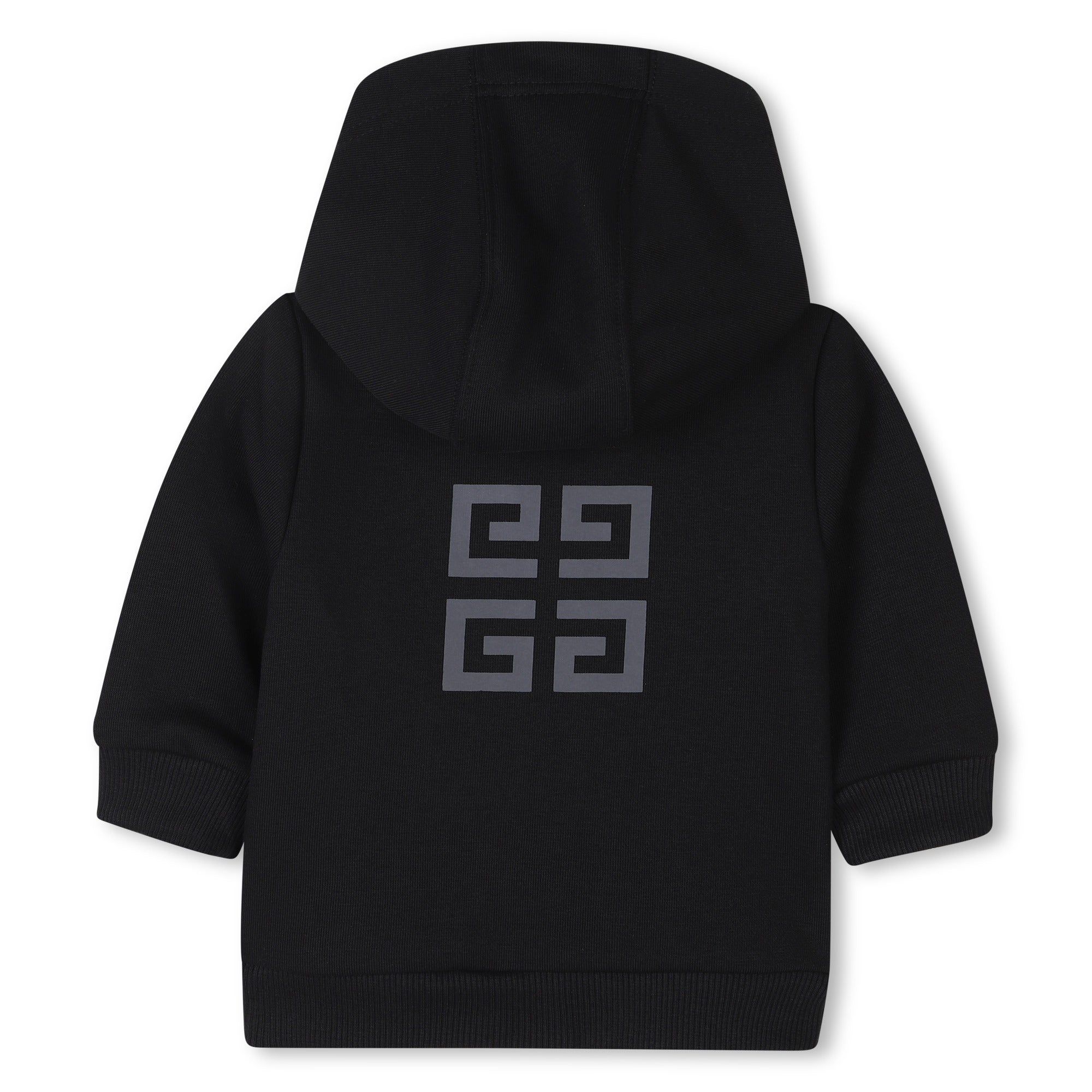 Givenchy Kids zip-up hooded sweatshirt featuring bold logo available at Lestyle Boutique Melbourne