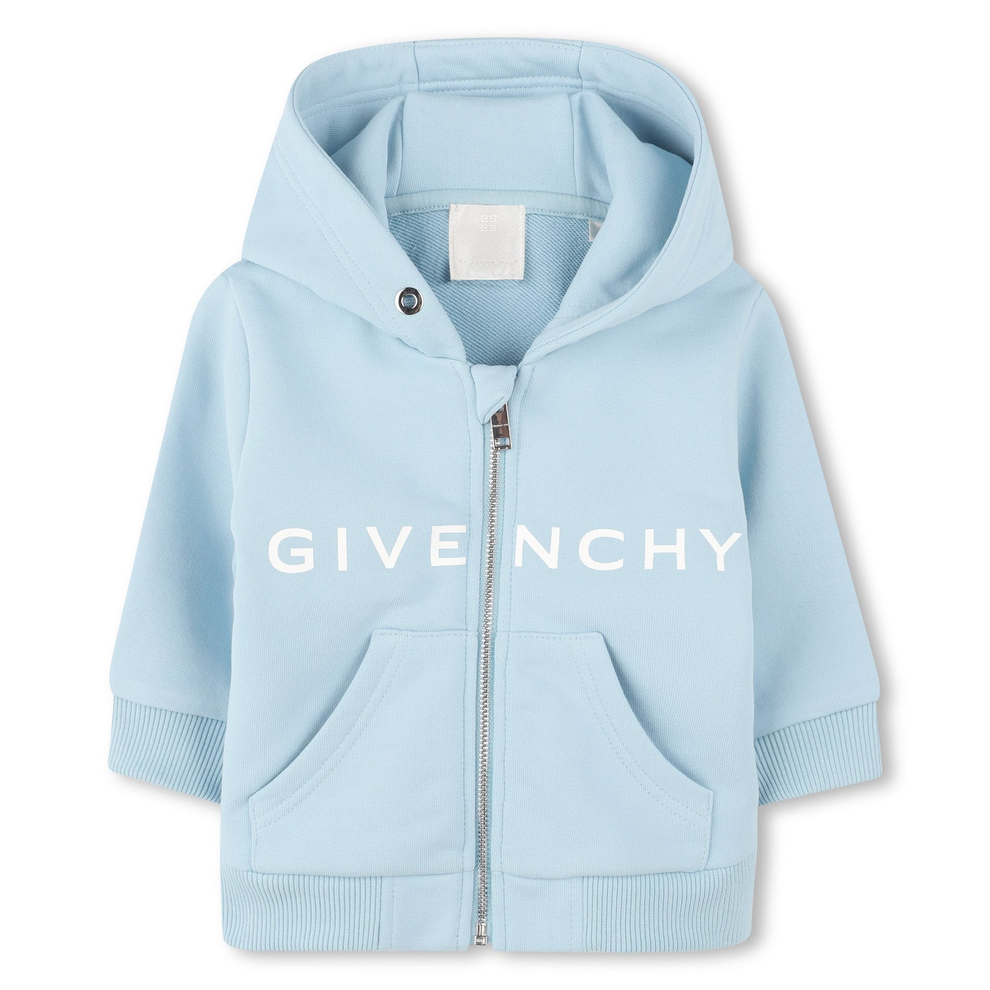Givenchy zip-up hooded sweatshirt featuring logo available at Lestyle Boutique Melbourne