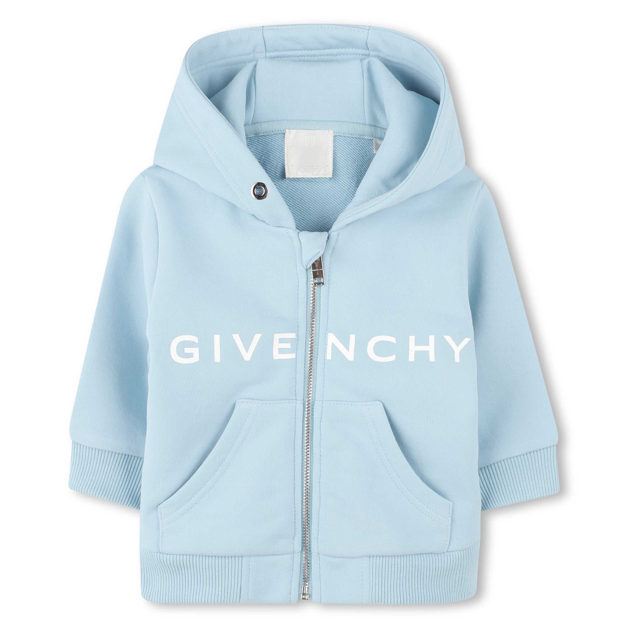 Givenchy zip-up hooded sweatshirt featuring logo available at Lestyle Boutique Melbourne