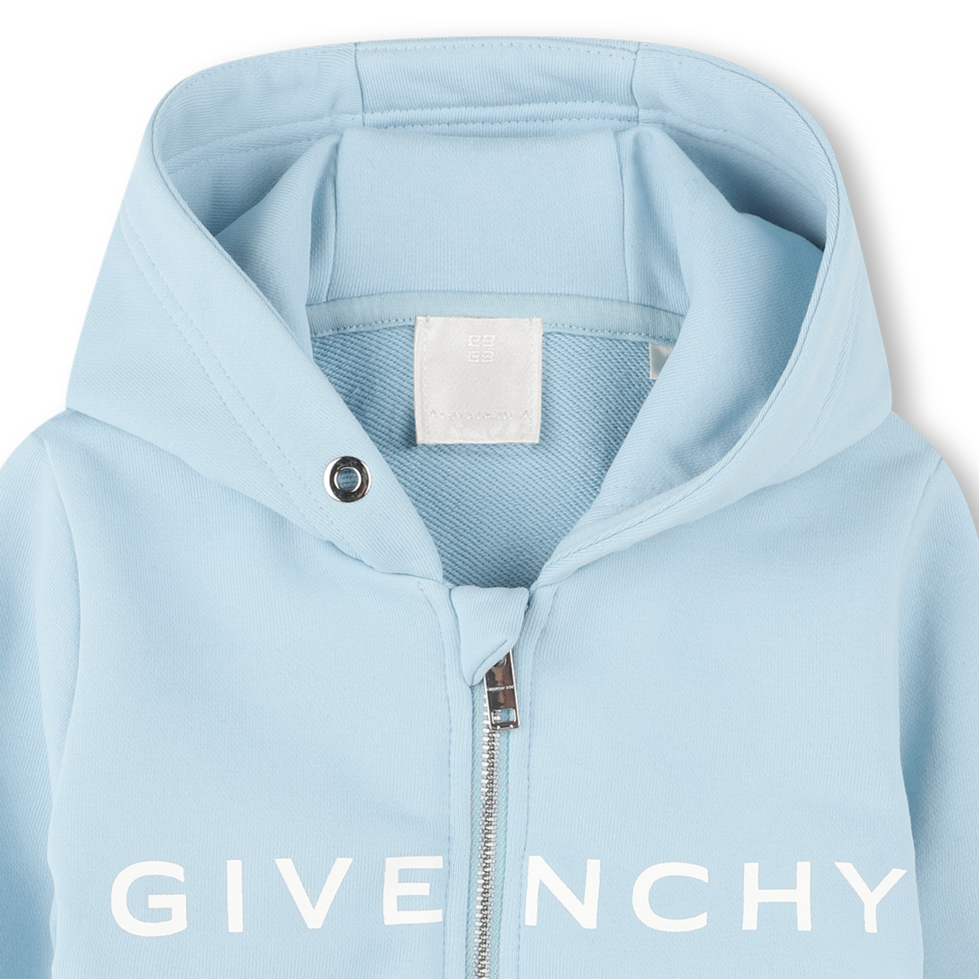 Givenchy zip-up hooded sweatshirt featuring logo available at Lestyle Boutique Melbourne