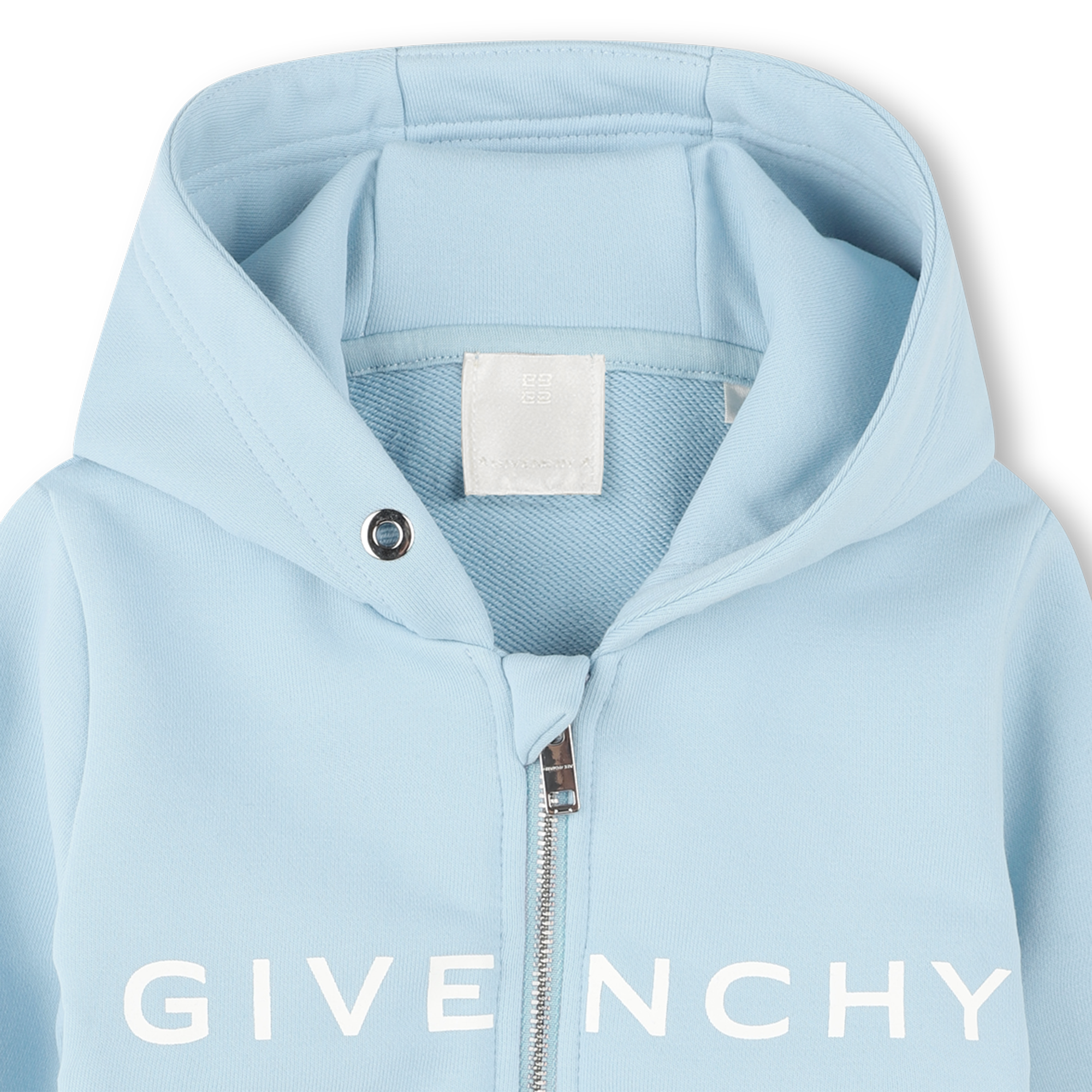 Givenchy zip-up hooded sweatshirt featuring logo available at Lestyle Boutique Melbourne