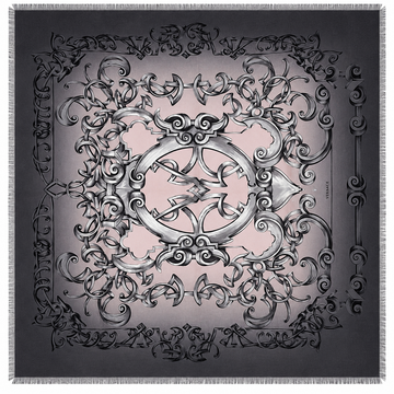 VERSACE SILK SCARF 90CM
