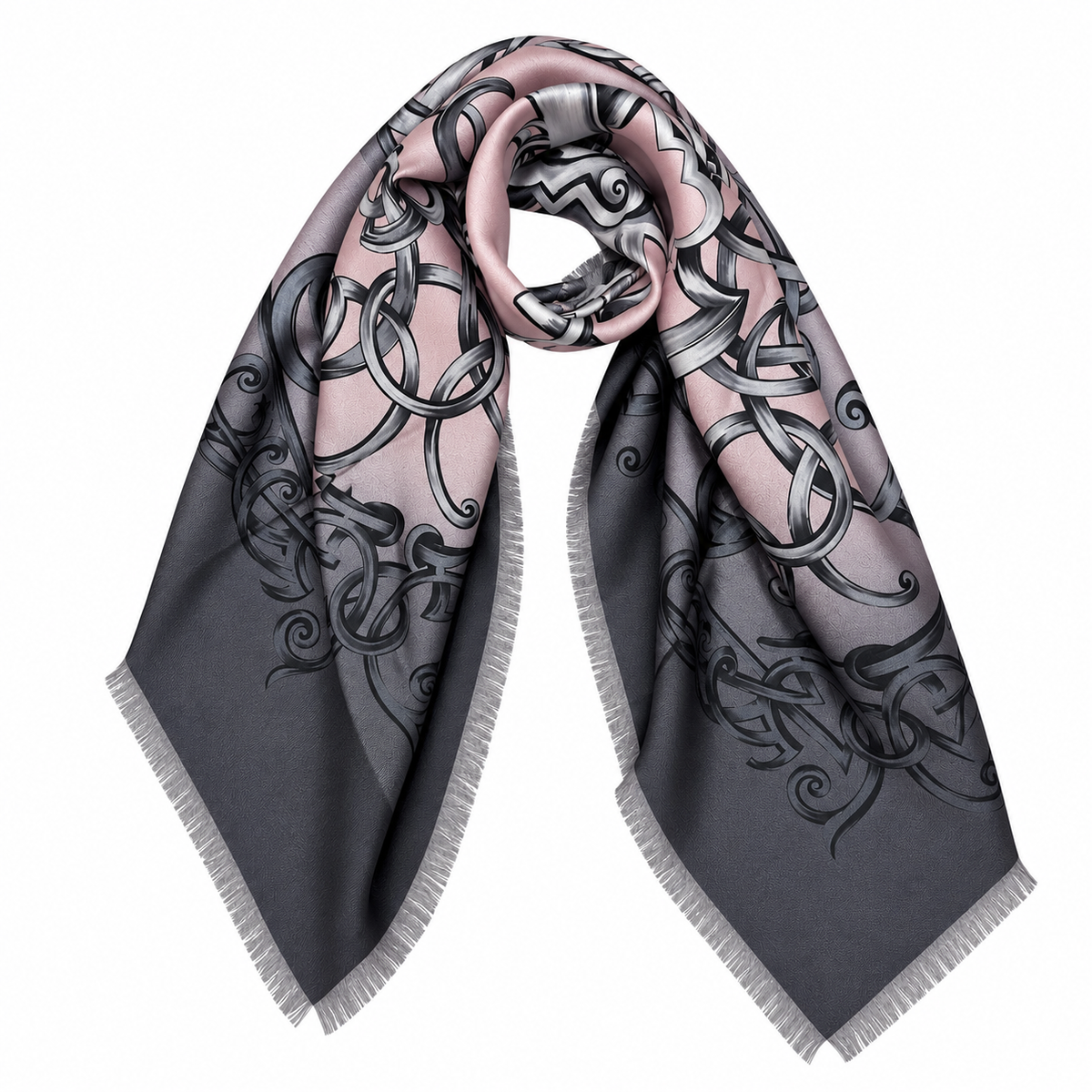 VERSACE SILK SCARF 90CM